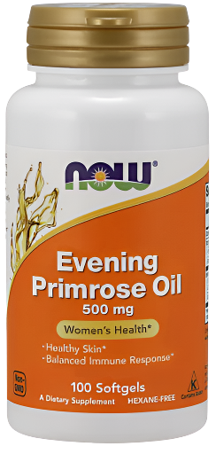 NOW Foods Evening Primrose Oil, 500mg - 100 softgels