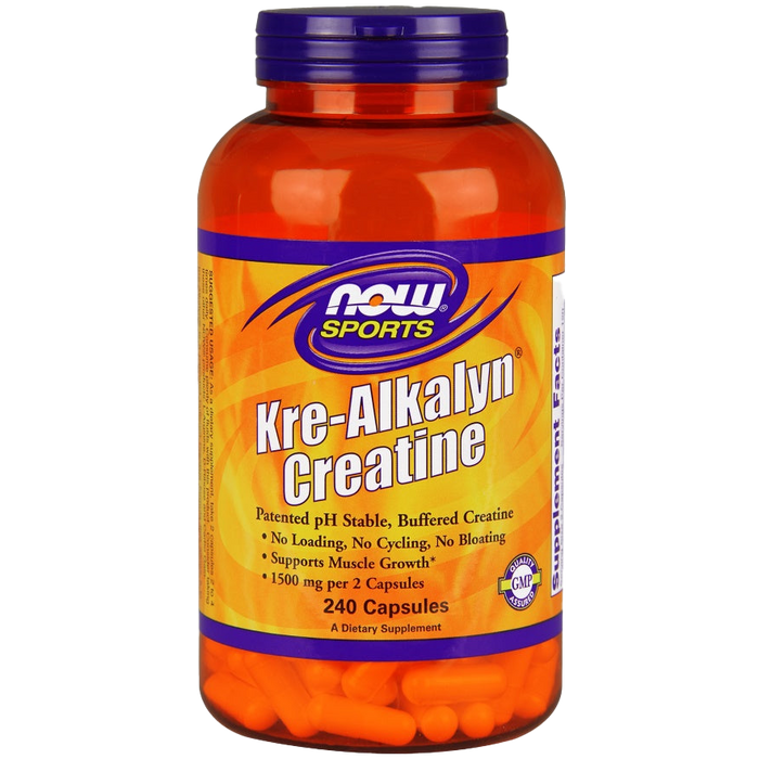 NOW Foods Kre-Alkalyn Creatine 240 Capsules