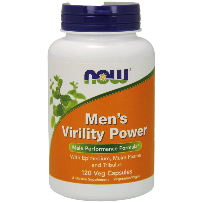 NOW Foods Men's Virility Power – 120 Kapseln