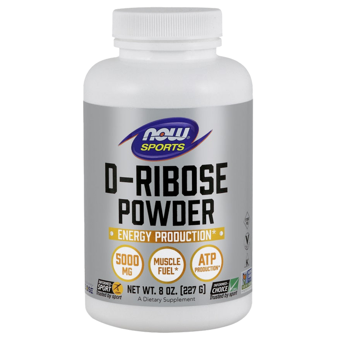 NOW Foods D-Ribose, Powder - 227g