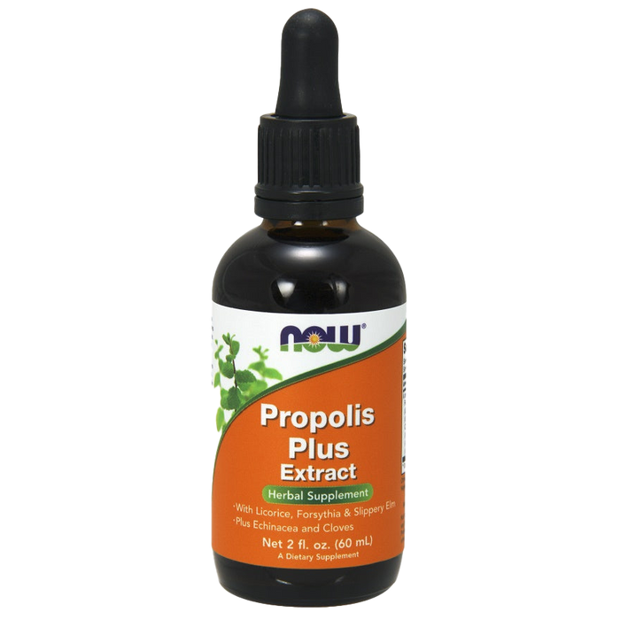 NOW Foods Propolis Plus-Extrakt – 60 ml.