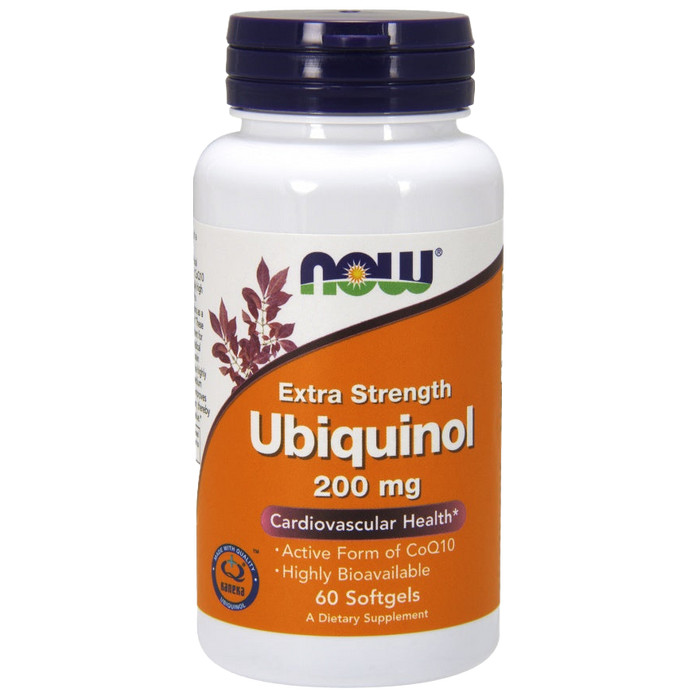 NOW Foods Ubiquinol, 200 mg – 60 Kapseln