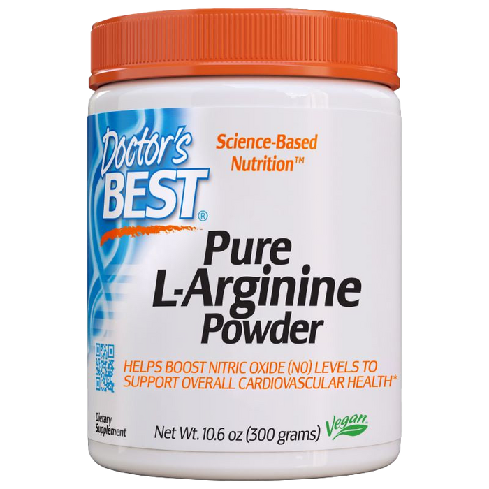 Doctor's Best Pure L-Arginine Powder - 300 grams