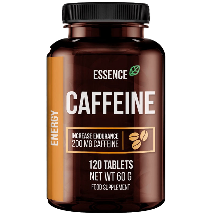 Essence Nutrition Caffeine, 200mg - 120 tabs (EAN 5902811804776)