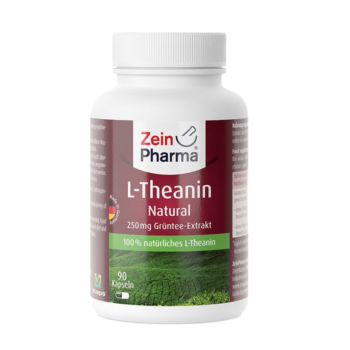 Zein Pharma L-Theanin Natural, 250mg - 90 caps