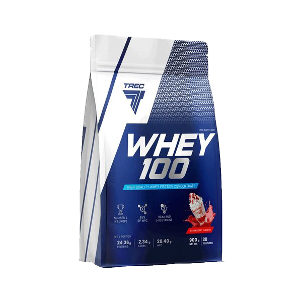 Trec Nutrition Whey 100, Schokoladen-Kokosnuss – 900 Gramm