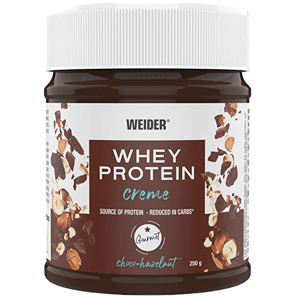 Weider Whey Protein Choco Creme, Schoko-Haselnuss – 250 Gramm