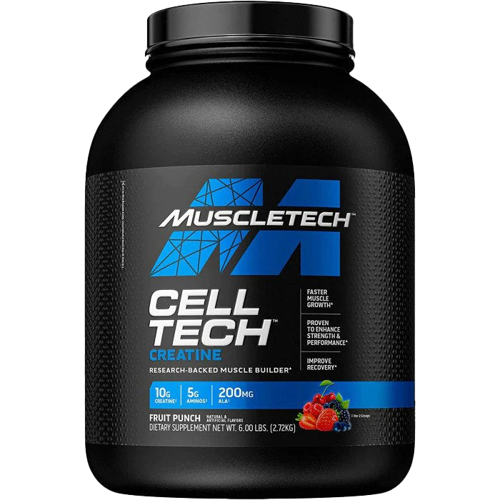 MuscleTech Cell-Tech, Fruchtpunsch – 2720 Gramm