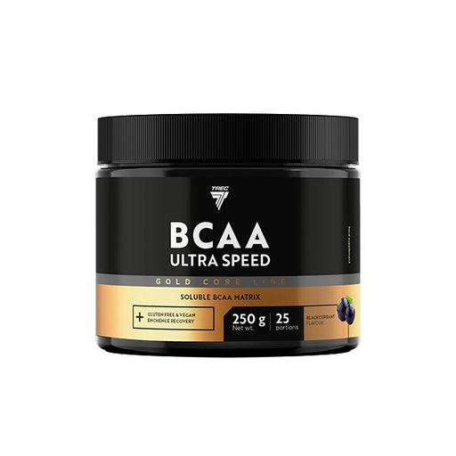 Trec Nutrition Gold Core BCAA Ultra Speed, Blackcurrant - 250g Best Value Sports Supplements at MYSUPPLEMENTSHOP.co.uk