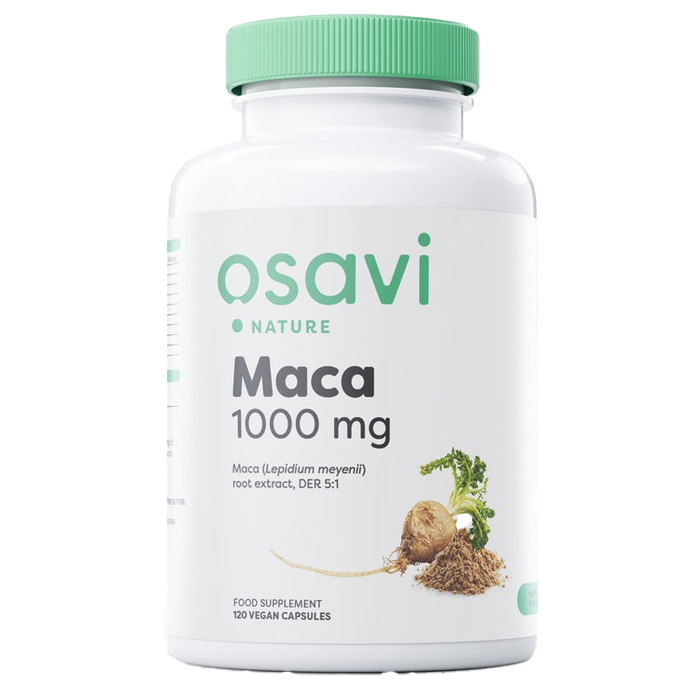 Osavi Maca, 1000 mg – 120 vegane Kapseln