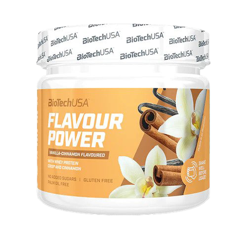 BioTechUSA Flavour Power, Vanille-Zimt – 160 Gramm