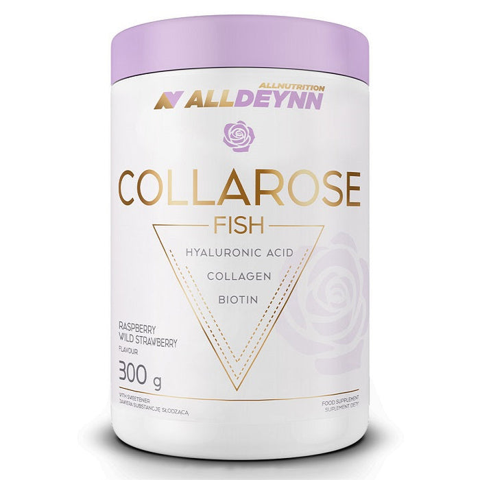 Allnutrition AllDeynn Collarose Fish 300g - Raspberry Wild Strawberry - Health and Wellbeing at MySupplementShop by Allnutrition