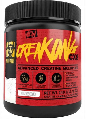 Mutant Creakong CX8, Unflavored - 249g | High-Quality Creatine Supplements | MySupplementShop.co.uk