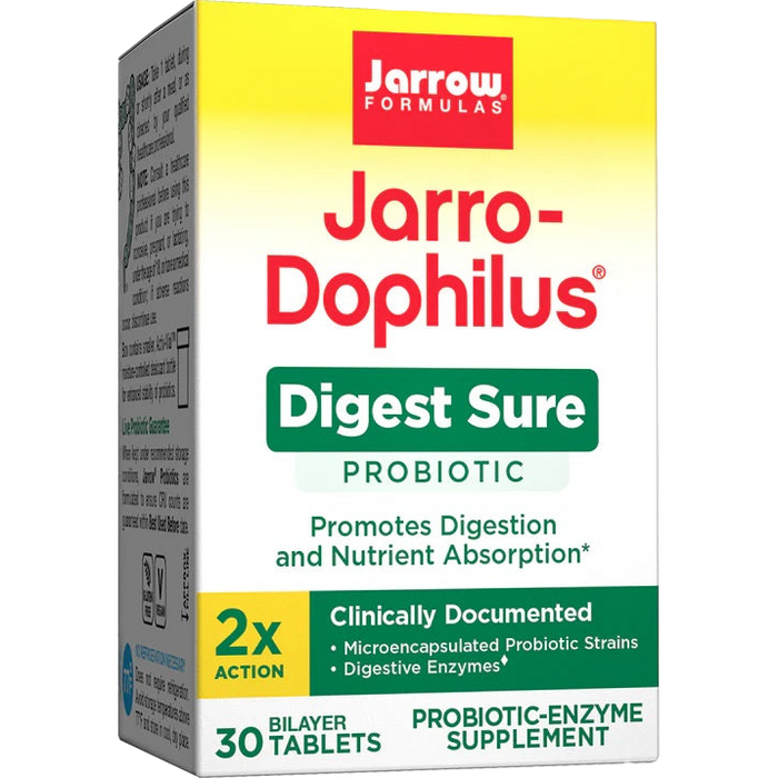 Jarrow Formulas JarroDophilus Digest Sure  30 tabs