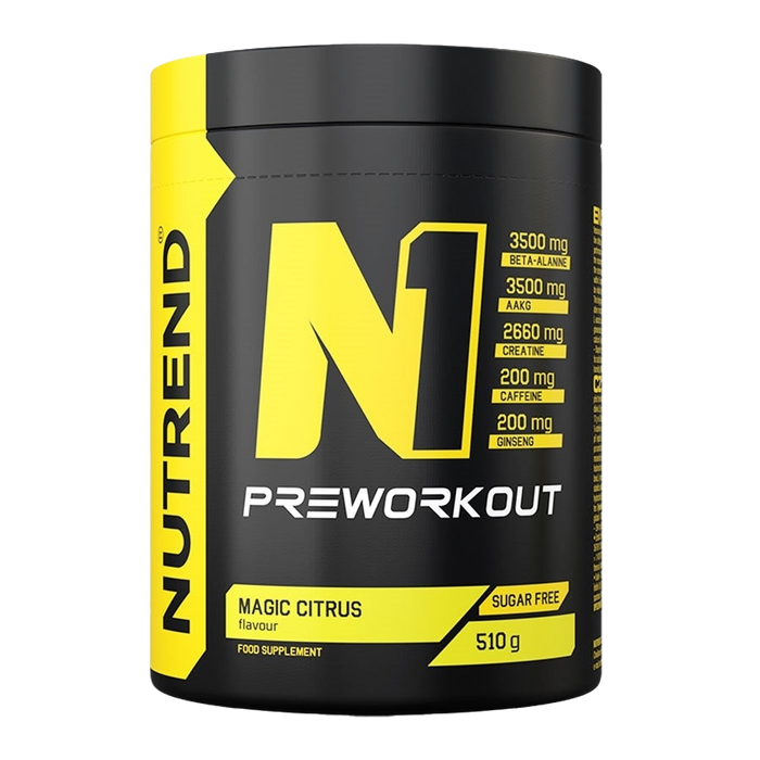 N1 Pre-Workout, Magic Citrus – 510 g