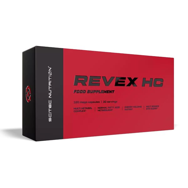 SciTec Revex HC  120 mega caps - Health and Wellbeing at MySupplementShop by SciTec