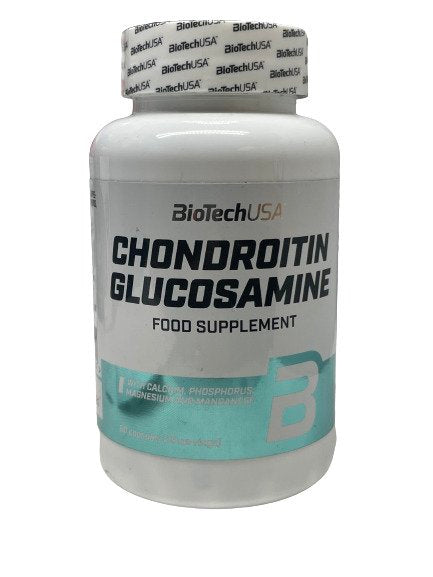 BioTechUSA Chondroitin Glucosamine 60 caps for Joint Health | Premium Nutritional Supplement at MYSUPPLEMENTSHOP