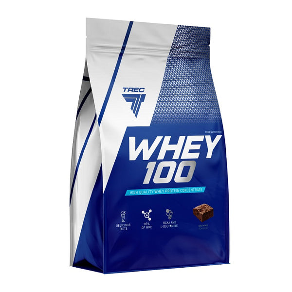 Whey 100, Brownie - 700g | Premium Protein Supplement Powder at MYSUPPLEMENTSHOP