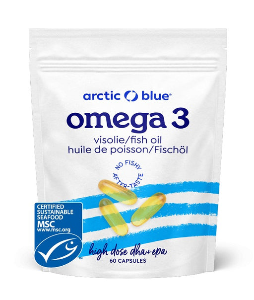 Arctic Blue Fish Oil High Dose DHA + EPA 60 caps: Heart Health in Every Capsule | Premium Nutritional Supplement at MYSUPPLEMENTSHOP