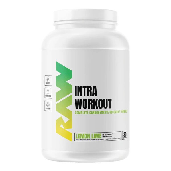 Raw Nutrition Intra Workout, Lemon Lime 873g - Pre & Post Workout at MySupplementShop by Raw Nutrition