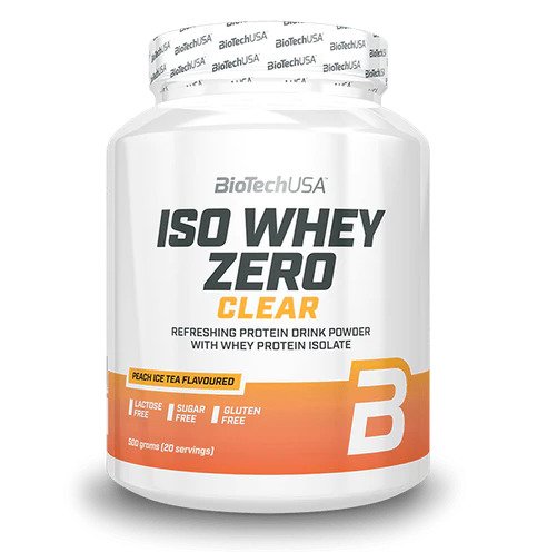 BioTechUSA Iso Whey Zero Clear, Peach Ice Tea - 500g