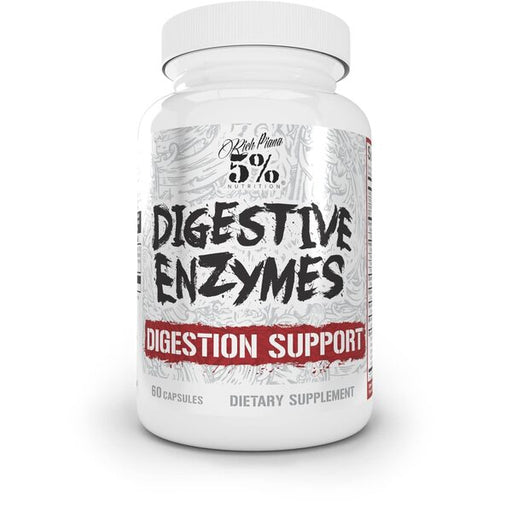 5% Nutrition Digestive Enzymes - 60 caps