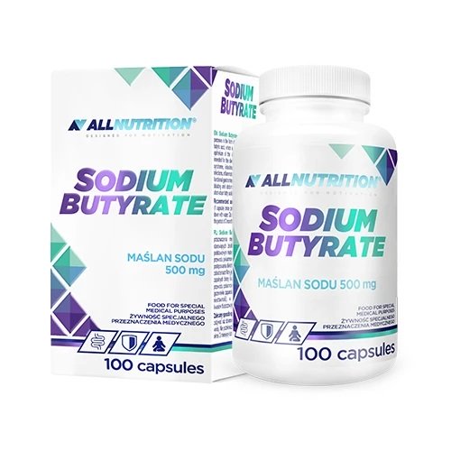 Allnutrition Sodium Butyrate - 100 caps Best Value Sports Supplements at MYSUPPLEMENTSHOP.co.uk