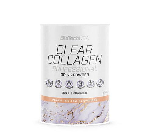 BioTechUSA Clear Collagen Professional, Peach Ice Tea - 350g Best Value Sports Supplements at MYSUPPLEMENTSHOP.co.uk