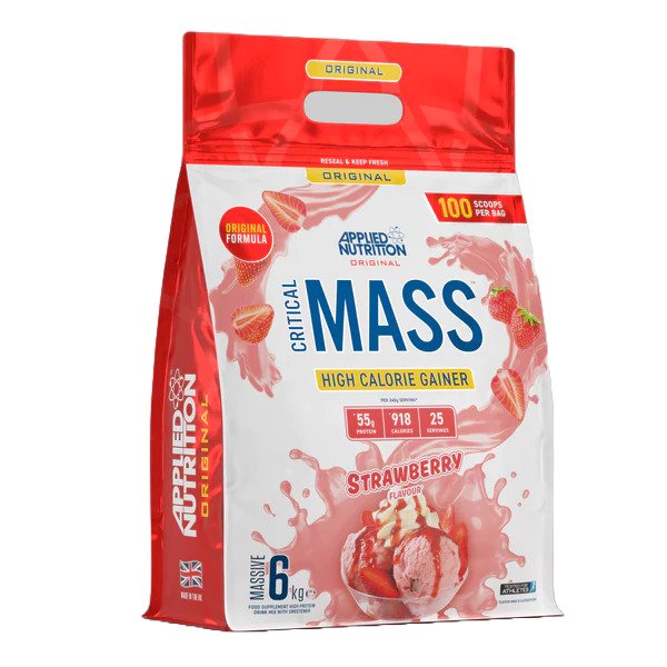 Critical Mass - Original, Strawberry - 6000g | Premium Protein Blends at MYSUPPLEMENTSHOP.co.uk