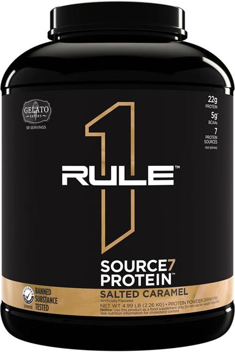 Rule One Source7 Protein, Salted Caramel Gelato