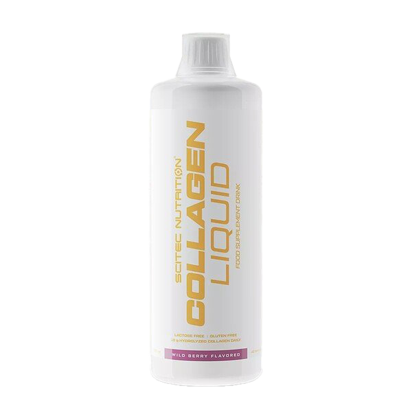 Scitec Nutrition Collagen Liquid 1000ml – Hydrolyzed Collagen with Vitamin B6 for Healthy Skin, Joints & Energy Support