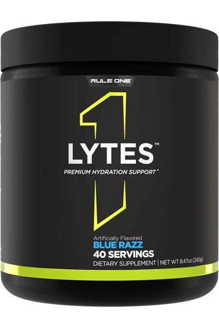 Rule One Lytes, Blue Razz 240g - Sports Supplements at MySupplementShop by Rule One