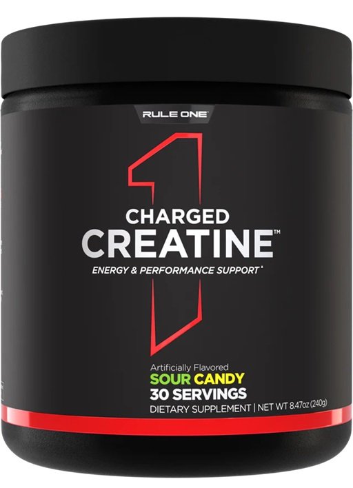 Charged Creatine, Sour Candy (EAN 196671008770) - 240g - Default Title - Creatine Supplements at MySupplementShop by Rule One