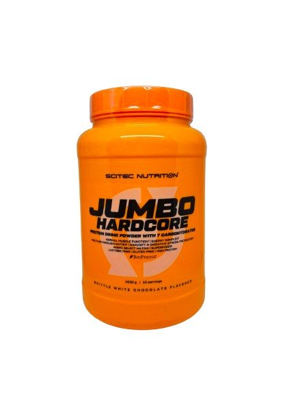 Jumbo Hardcore, Brittle White Chocolate (EAN 5999100033269) - 1530g - Default Title - Weight Gainers & Carbs at MySupplementShop by SciTec