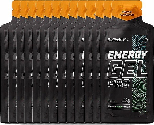 Energy Gel Pro, Orange - 12 x 40g