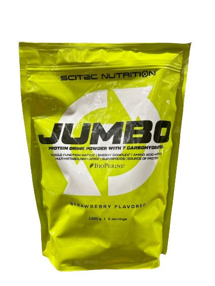 SciTec Jumbo, Strawberry (EAN 5999100033986) - 1320g - Default Title - Sports Nutrition at MySupplementShop by SciTec