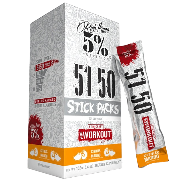 5% Nutrition 5150 Stick Packs 10 x 15.2g