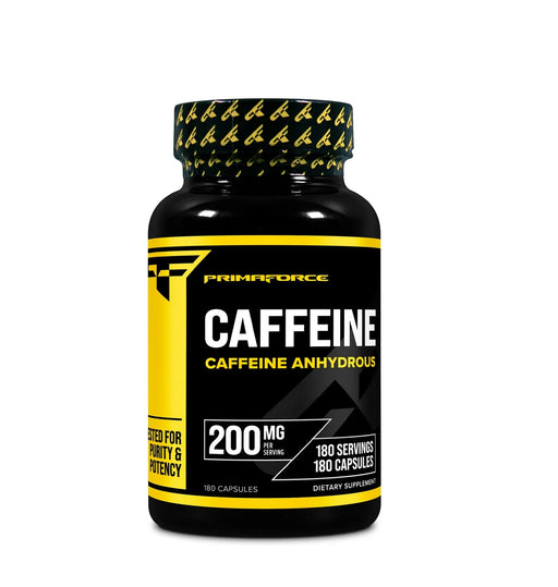 Primaforce Caffeine 180 caps - 200mg - Sports Nutrition at MySupplementShop by Primaforce