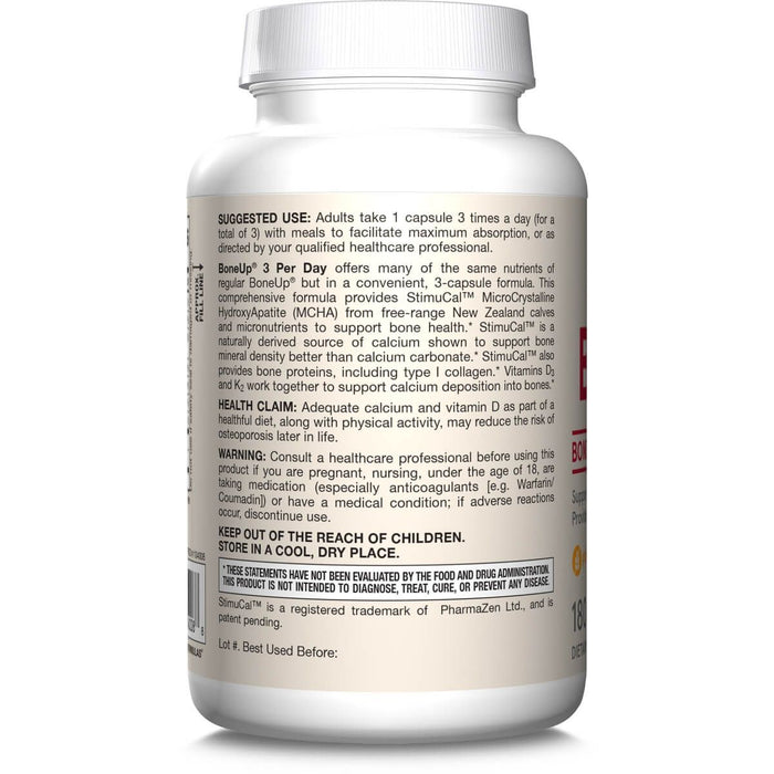 Jarrow Formulas Bone-Up Three Per Day 180 Capsules | Premium Supplements at MYSUPPLEMENTSHOP