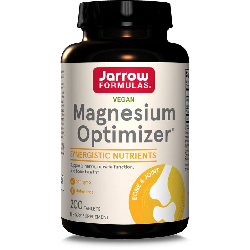 Jarrow Formulas Magnesium Optimizer 200 Tablets - Vitamins & Minerals at MySupplementShop by Jarrow Formulas