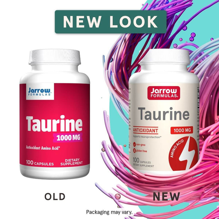 Jarrow Formulas Taurine 1000mg 100 Capsules | Premium Supplements at MYSUPPLEMENTSHOP