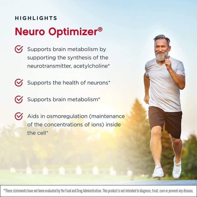 Jarrow Formulas Neuro Optimizer 120 Capsules - Health and Wellbeing at MySupplementShop by Jarrow Formulas