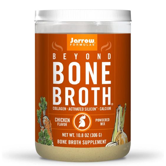 Jarrow Formulas Beyond Bone Broth Chicken Flavour Powder Mix 10.8oz (306g) | Premium Supplements at MYSUPPLEMENTSHOP