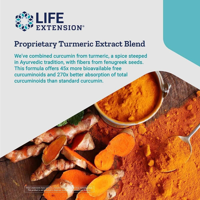 Life Extension Advanced Curcumin Elite Turmeric Extract Ginger &amp; Turmerones 30 Softgels | Premium Supplements at MYSUPPLEMENTSHOP