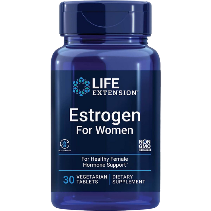 Life Extension Estrogen For Women 30 Vegetarian Tablets