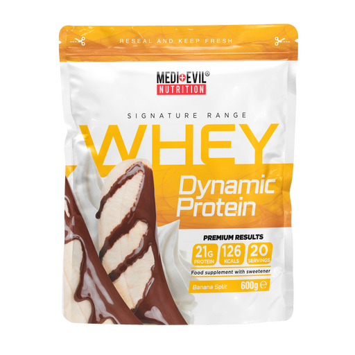 Medi-Evil Whey Dynamix Protein 600g - Banana Split - Protein Powder at MySupplementShop by Medi-Evil Nutrition