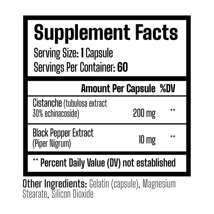 The Muscle Rage Test Stack: Fadogia Agrestis, Tongkat Ali & Cistanche - Sports Supplements at MySupplementShop by Muscle Rage