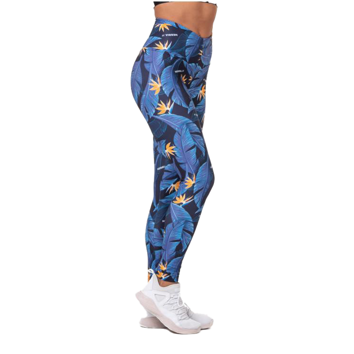 Nebbia High-Waist Ocean Power leggings 561 - Oean Blue