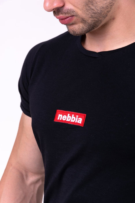 Nebbia Red Label V-Typical T-Shirt 142 - Black
