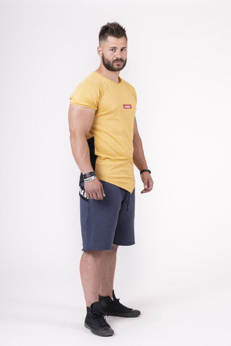 Nebbia Red Label V-Typical T-Shirt 142 - Mustard - T-Shirt at MySupplementShop by Nebbia